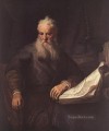 Apostle Paul portrait Rembrandt